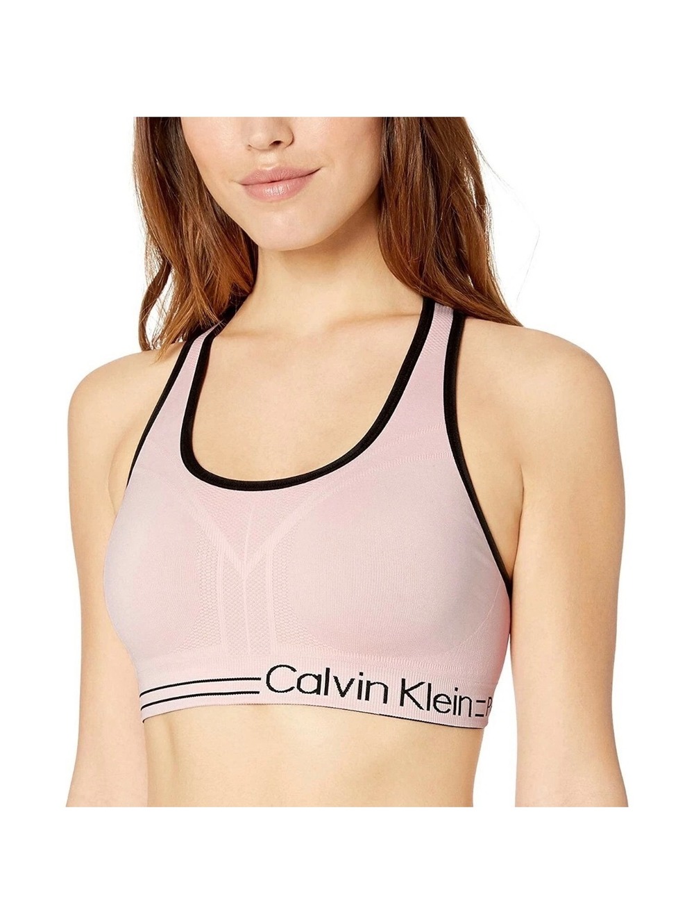 NWT Calvin Klein Medium Impact Reversible Sports Bra Small Quick Dry Wicking